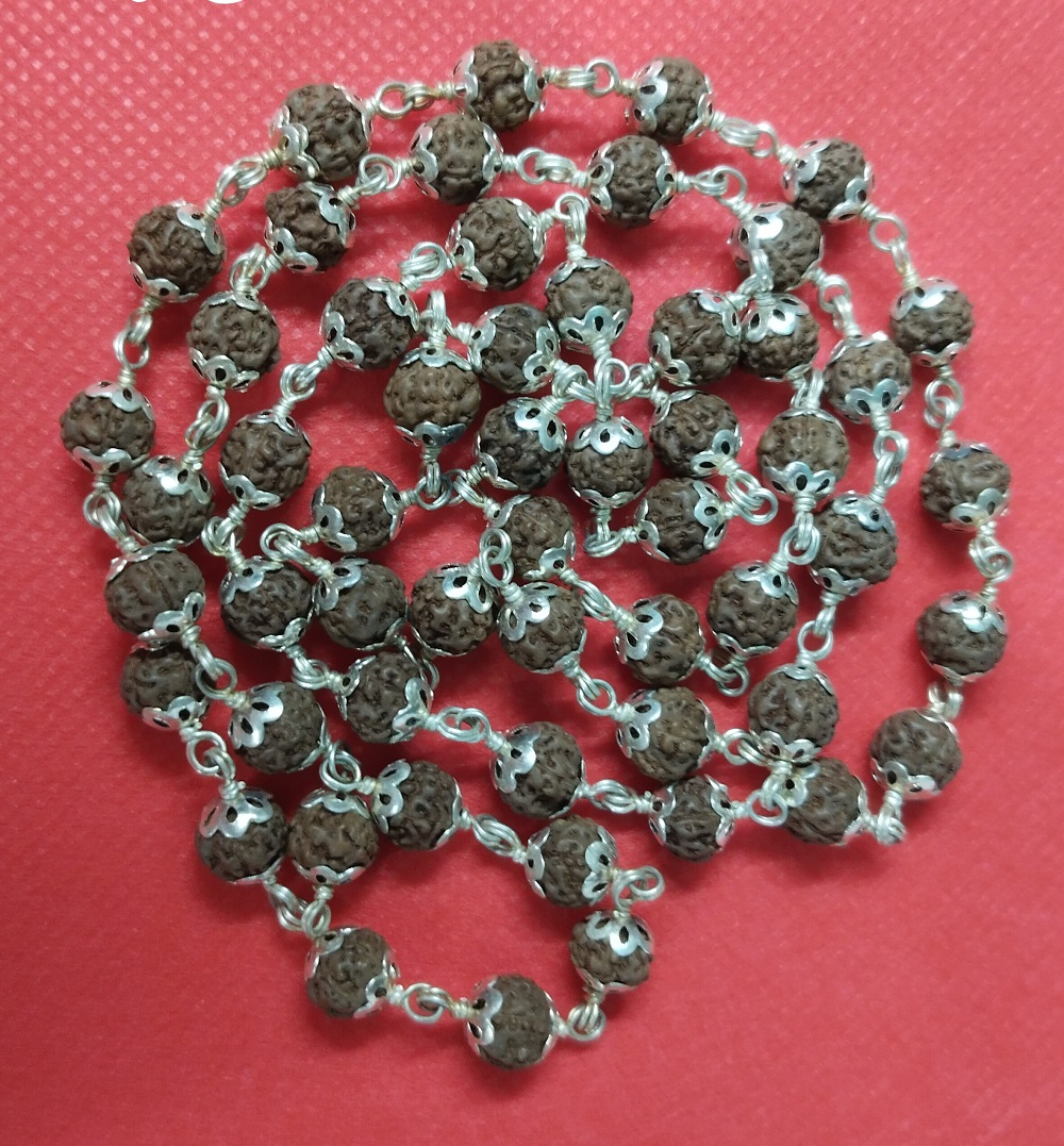 German Silver Rudraksha